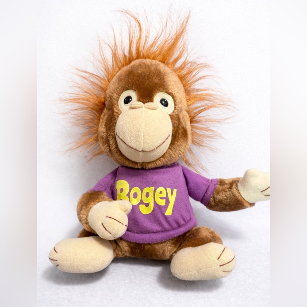 1981 Bogey Shirt Tales Monkey Plush